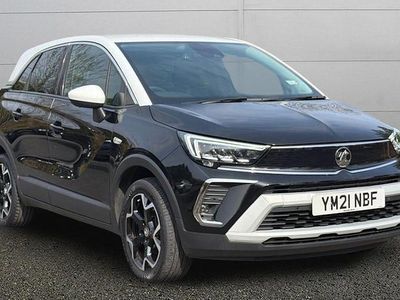 Used Vauxhall Crossland Elite 131 HP (96 kW) 2021 Black SUV