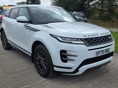 Used Land Rover Range Rover evoque R-Dynamic 150 HP (110 kW) 2020 White SUV