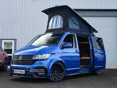 Usado VW Transporter Highline 2020 Azul Van