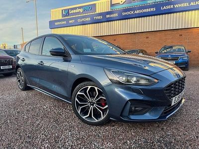 Begagnad Ford Focus ST-Line X 150 HK (110 kW) 2019 Blå Halvkombi