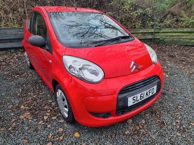Used Citroën C1 68 HP (50 kW) 2011 Red Hatchback