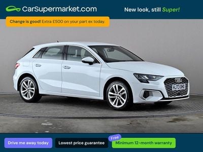 Used Audi A3 Sport 2023 White Sedan