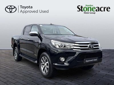 Used Toyota HiLux 150 HP (110 kW) 2019 Black Pickup