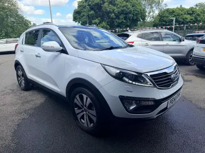 Used Kia Sportage 115 HP (84 kW) 2014 White SUV