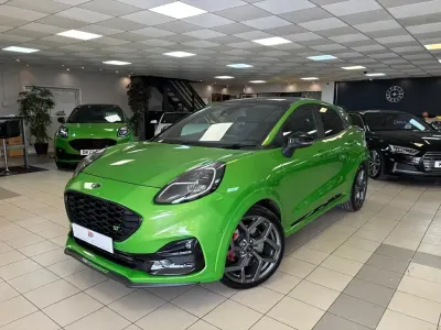 Używany Ford Puma ST 200 KM (147 kW) 2021 Zielony SUV
