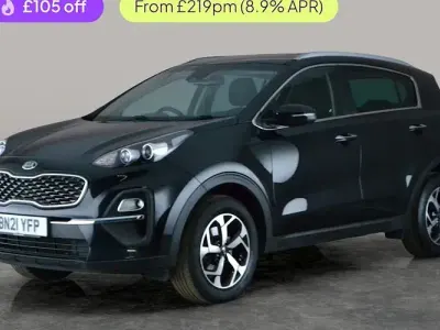 Used Kia Sportage 132 HP (97 kW) 2021 Black SUV
