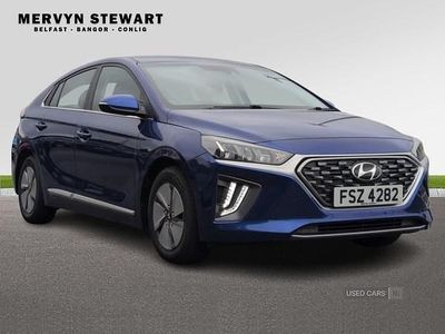 Used Hyundai Ioniq Premium 141 HP (103 kW) 2021 Blue Hatchback