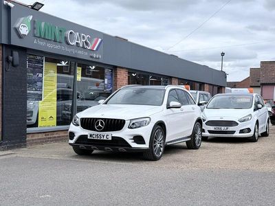 Begagnad Mercedes GLC220 AMG line 170 HK (125 kW) 2015 Vit SUV