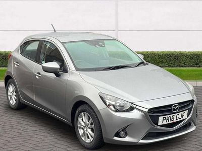 Silver Used 2016 Mazda 2 Hatchback | £7,450 (A bit pricey)