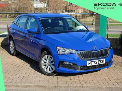Used Skoda Scala SE Technology 94 HP (69 kW) 2023 Energy blue Hatchback