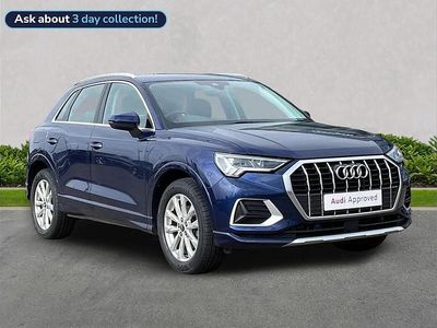 Używany Audi Q3 Sport 150 KM (110 kW) 2023 Niebieski SUV