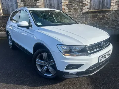 Używany VW Tiguan Match 130 KM (95 kW) 2019 Biały SUV