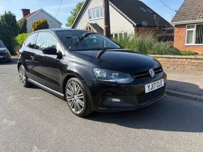 Used VW Polo BlueGT 150 HP (110 kW) 2017 Black Hatchback