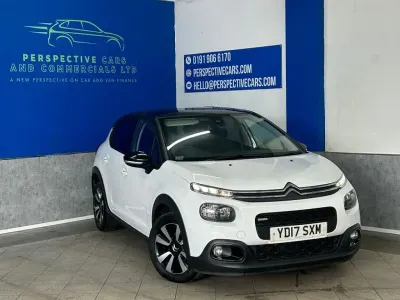 Used Citroën C3 Flair 82 HP (60 kW) 2017 White Hatchback
