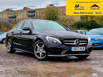 Black Used 2017 Mercedes C220 AMG line Sedan | £11,988 (Good price)