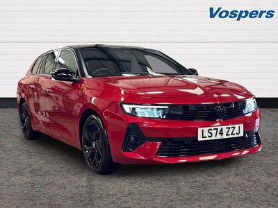 Used Vauxhall Astra 130 HP (95 kW) 2024 Red Estate