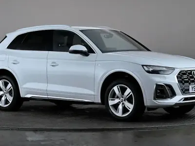 Used Audi Q5 S-Line 299 HP (219 kW) 2021 White SUV