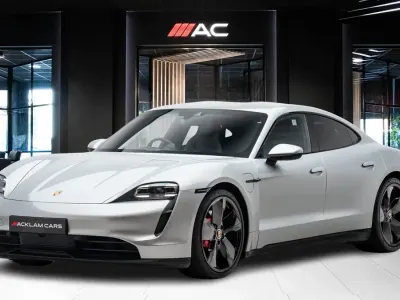 Used Porsche Taycan 2021 Silver Sedan