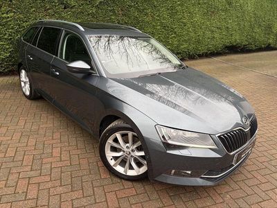 Grey Used 2017 Skoda Superb SE L Executive Estate | £9,995 (Fair price)