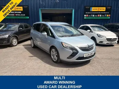 Used Vauxhall Zafira Tourer SRi 140 HP (102 kW) 2014 Silver MPV