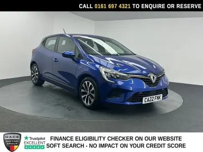 Gebraucht Renault Clio V Iconic 90 PS (66 kW) 2022 Blau Kleinwagen
