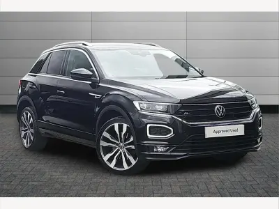 Used VW T-Roc R-line 150 HP (110 kW) 2021 Black SUV