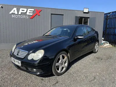 Used Mercedes C220 SE 2008 Black Coupe