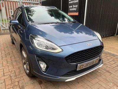 Used Ford Fiesta Active X 100 HP (73 kW) 2019 Blue Hatchback