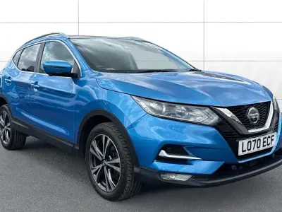 Used Nissan Qashqai N-Connecta 160 HP (117 kW) 2020 Blue SUV