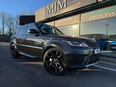 Black Used 2021 Land Rover Range Rover Sport HSE SUV | £36,990 (Super price)