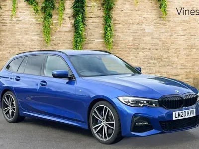 Used BMW 320 M Sport 190 HP (139 kW) 2019 Blue Estate