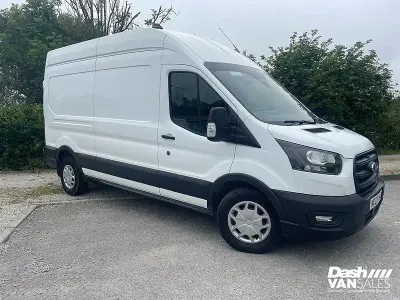 Used Ford Transit Trend 130 HP (95 kW) 2023 White Van