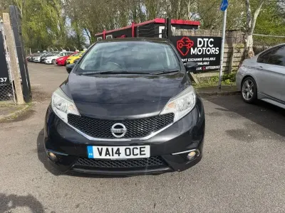 Używany Nissan Note Tekna 90 KM (66 kW) 2014 Czarny Hatchback
