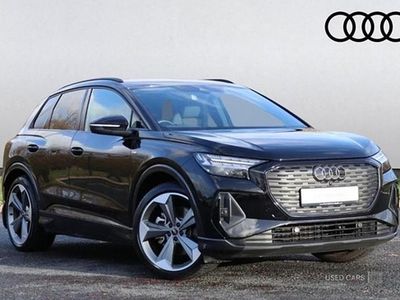 Used 2025 Audi Q4 e-tron Black Edition SUV | £36,390 (Fair price)