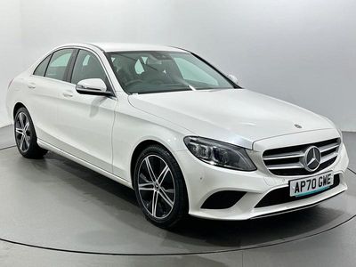 Used Mercedes C220 Sport Edition 194 HP (142 kW) 2019 White Sedan