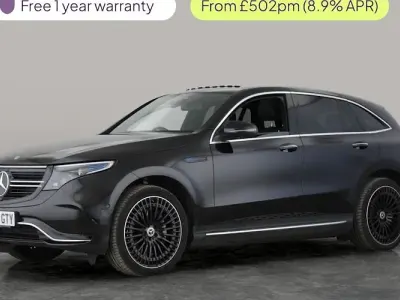 Used Mercedes EQC400 AMG Line Premium Plus 300 kW (408 HP) 2023 Black SUV