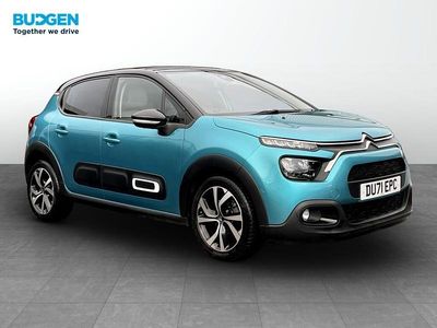 Blue Used 2021 Citroën C3 PureTech Hatchback | £10,900 (Fair price)
