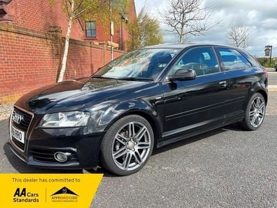 Begagnad Audi A3 S-Line 2011 Svart Halvkombi