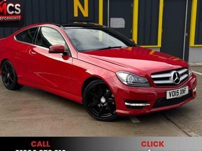 Red Used 2015 Mercedes C250 Sport Edition Coupe | £8,500 (Super price)