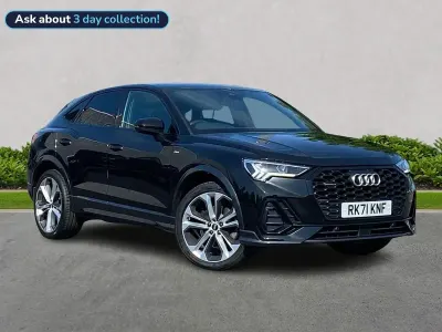 Usado Audi Q3 Sportback Black Edition 190 CV (139 kW) 2021 Negro SUV
