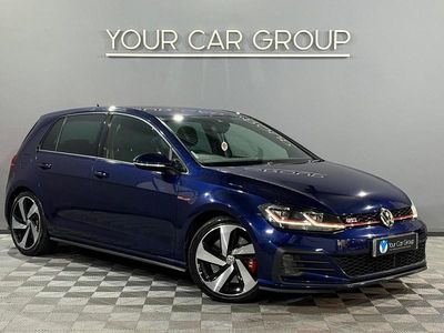 Used VW Golf VII GTI 245 HP (180 kW) 2019 Blue Hatchback