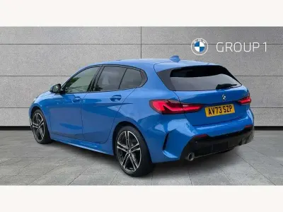 Używany BMW 118 M Sport 136 KM (100 kW) 2023 Niebieski Hatchback