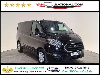 Used Ford Transit Custom Limited 130 HP (95 kW) 2023 Black Van