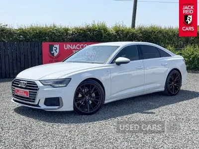 Used Audi A6 S-Line 204 HP (150 kW) 2023 White Sedan