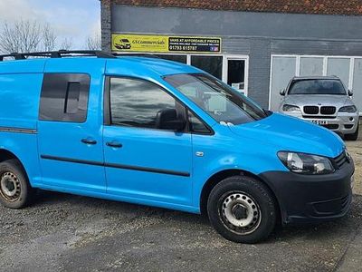 Used VW Caddy Startline 102 HP (75 kW) 2015 Blue MPV