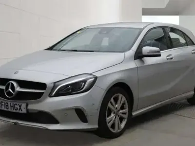 Used Mercedes A180 Premium 109 HP (80 kW) 2018 Silver Hatchback