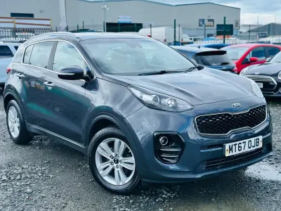 Used Kia Sportage 115 HP (84 kW) 2017 Silver SUV