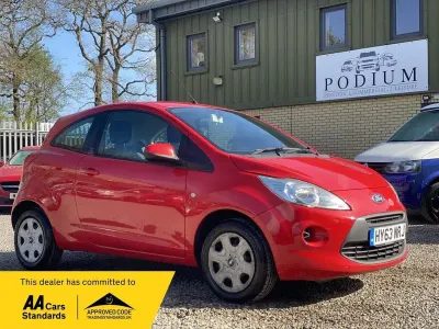 Used Ford Ka S 69 HP (50 kW) 2013 Red Hatchback