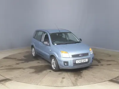 Used Ford Fusion Zetec 99 HP (72 kW) 2010 Blue Hatchback