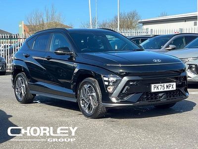 Second-hand Hyundai Kona N Line 129 CP (94 kW) 2025 Negru SUV